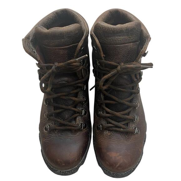 Timberland Men's Boots Brown Hiking Men’s 9.5 Rugged Work Laced Utility Outdoor - Picture 2 of 7